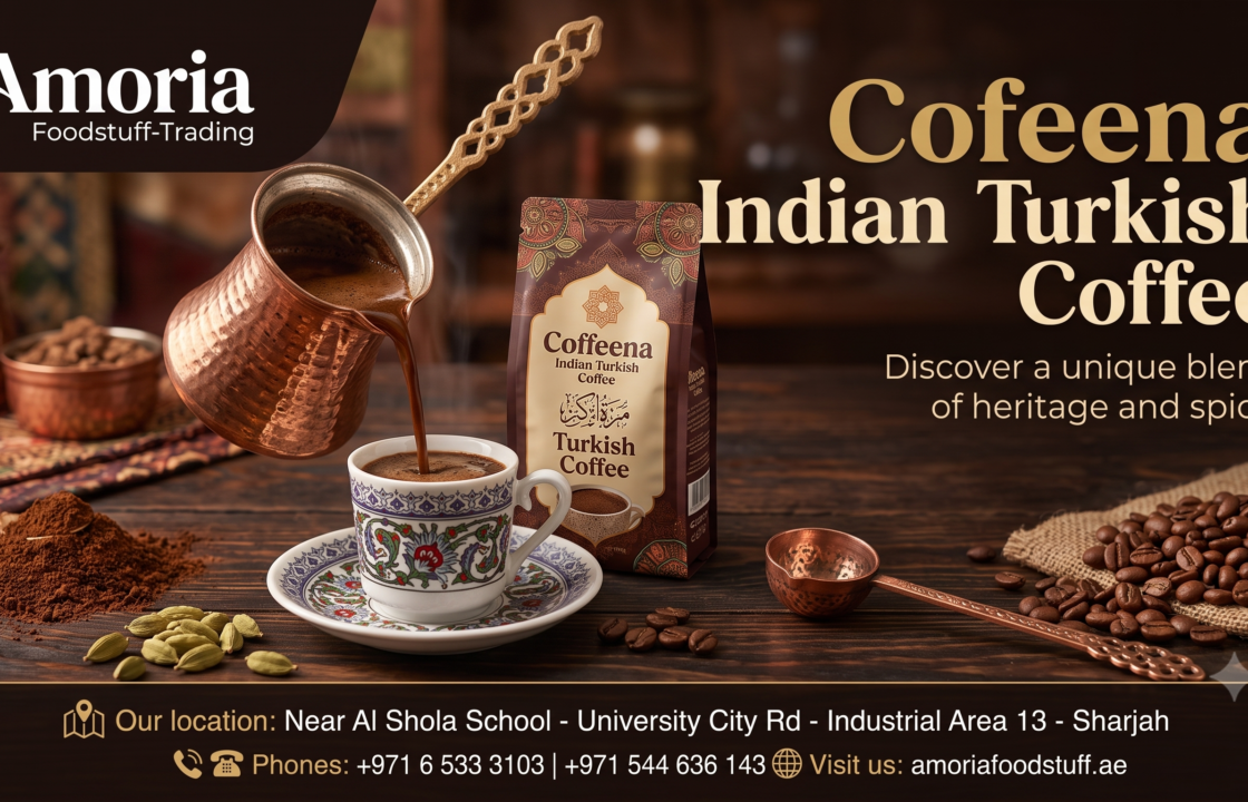 Coffeena Indian Turkish Coffee: The Ultimate Experience at Amoria Foodstuff