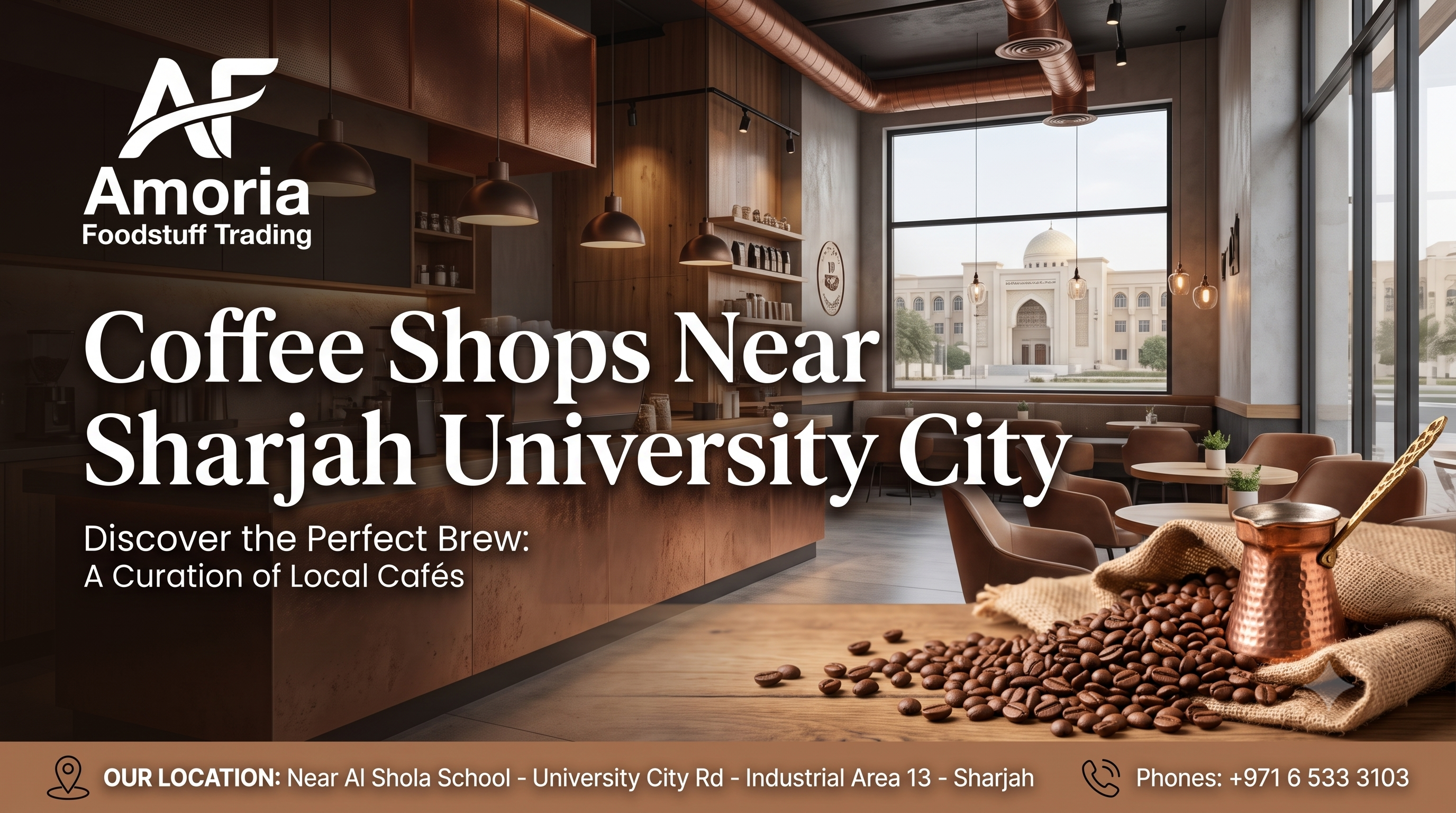 Coffee shops near Sharjah University City
