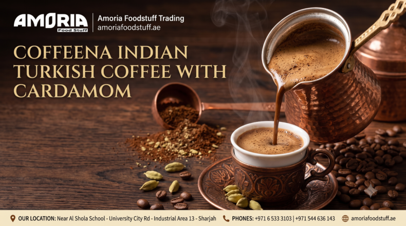 Coffeena Indian Turkish Coffee with Cardamom