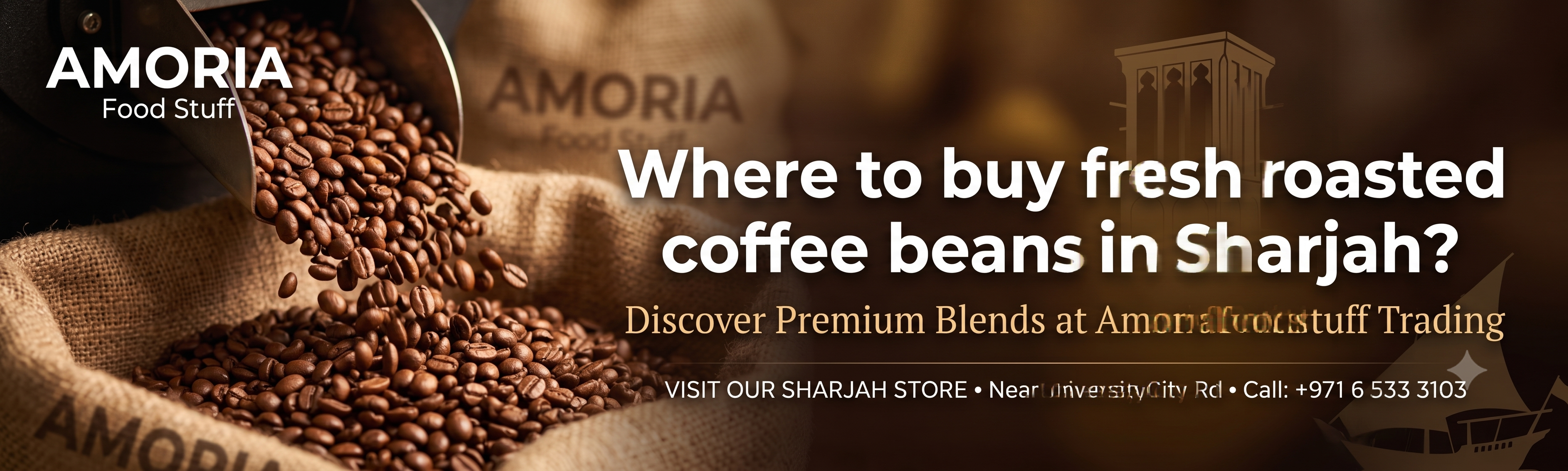 Where to buy fresh roasted coffee beans in Sharjah?